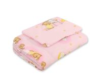 komplet pościeli dla niemowląt z wypełnieniem 2-cz 75x100cm newborn