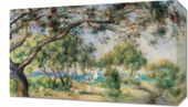Obraz 50x30cm Paysage, Pierre-Auguste Renoir Vintage do Salonu