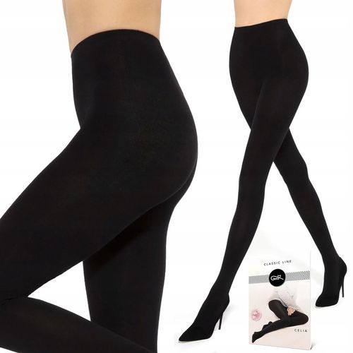 RAJSTOPY bawełniane Gatta Celia kryjące GRUBE gładkie 100DEN - M na Arena.pl