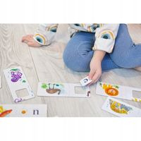 GRA EDUKACYJNA ALFABET NA 3 SPOSOBY LITERY NAUKA CZYTANIA PREZENTY KAPITAN