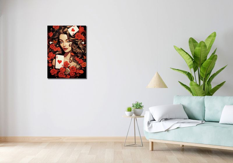 Obraz 50x70cm Różany Hazard zdjęcie 2