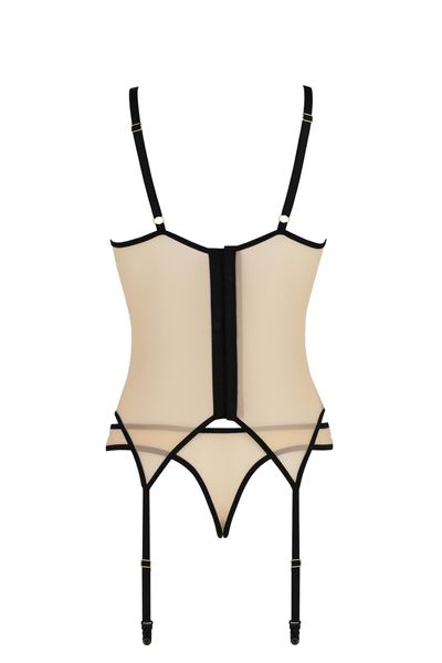 Bielizna-Denerys Corset Beige S/M zdjęcie 4