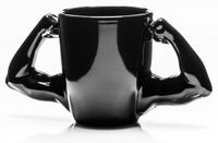 Kubek Siłacza dla Sportowca - Czarny