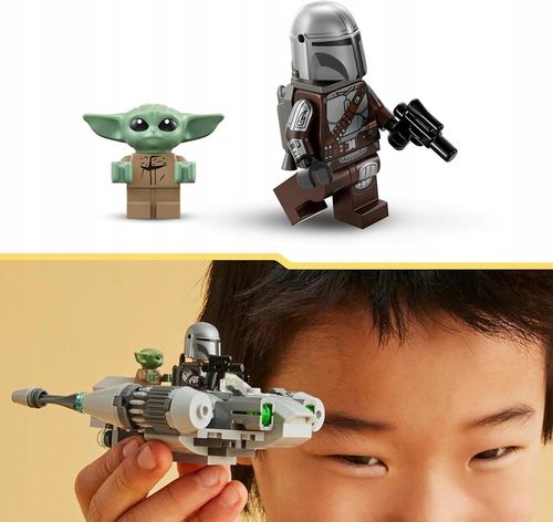 LEGO Star Wars Myśliwiec N-1 Mandalorianina w mikroskali klocki 75363 Grogu na Arena.pl