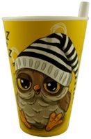 KUBEK ZE SŁOMKĄ DO NAPOJÓW DLA DZIECI 500 ML