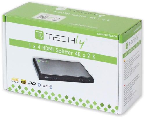 Rozdzielacz Splitter HDMI 1x4 4K*30Hz 3D Techly na Arena.pl