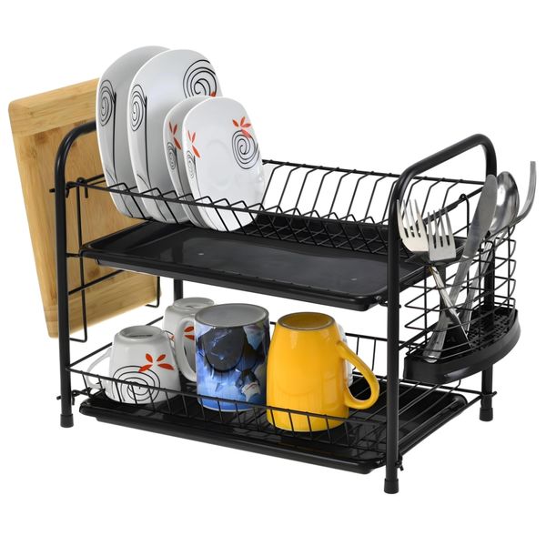 Duża dwupoziomowa suszarka do naczyń zdjęcie 8