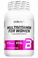 BioTechUSA MULTIVITAMIN WOMEN 60 TABLETEK