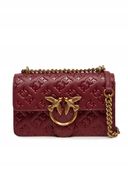 PINKO Torebka Love One Mini Dc 100074 A1YB Y1HQ Bordowy (Defekt)