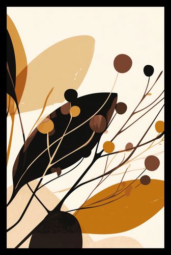 Plakat 53x81cm Jesienne Sylwety na Arena.pl