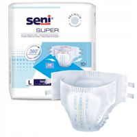 SENI SUPER PIELUCHOMAJTKI DLA DOROSŁYCH L 10SZT. ZAPINANE NA RZEPY