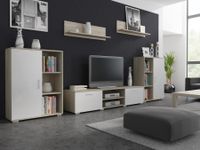 MEBLOŚCIANKA  HERKULES  DĄB SONOMA BIAŁY