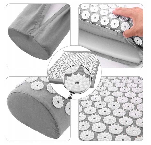 MATA ZDROWOTNA DO AKUPRESURY Z KOLCAMI + PODUSZKA zdjęcie 2