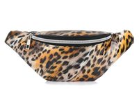Nerka Panterka Holo Złota Saszetka Damska Biodrówka Q03