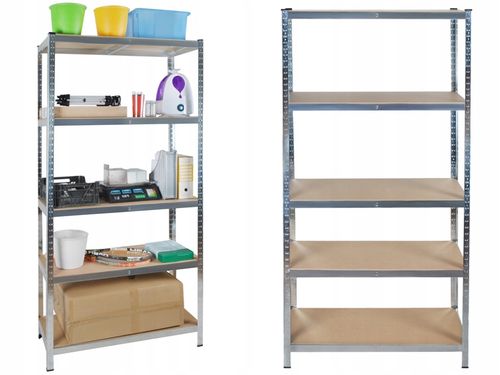 regał magazynowy 180x90x40 cm - 5 półek na Arena.pl