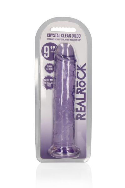 Straight Realistic Dildo With Suction Cup - 9'' / 23 zdjęcie 2