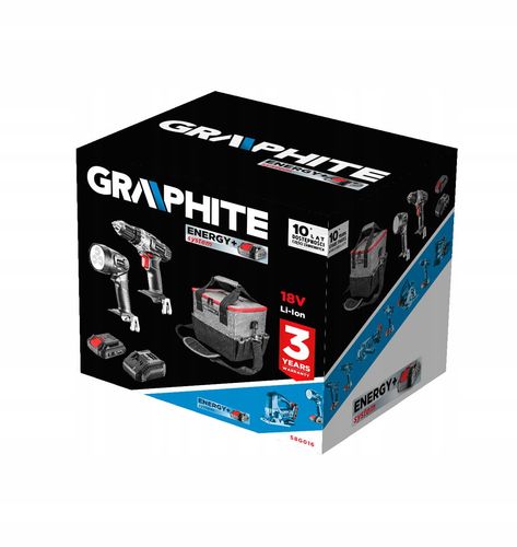Zestaw elektronarzędzi GRAPHITE 58G016 na Arena.pl