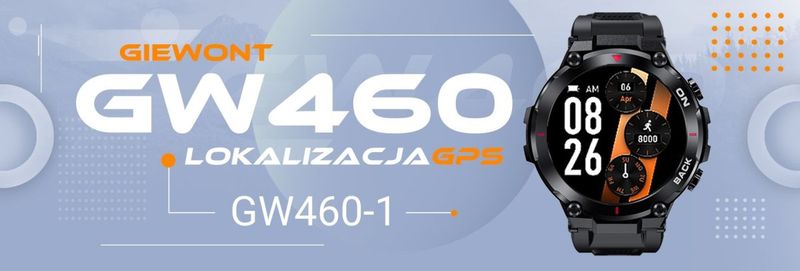 Smartwatch Giewont GW460-1 Czarny zdjęcie 4