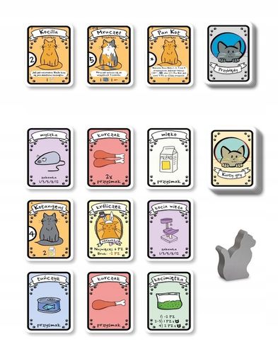 3w1 Najlepsza gra o kotach planszowa 1. ROZSZERZENIE 2. DODATEK PRZYBŁĘDY na Arena.pl