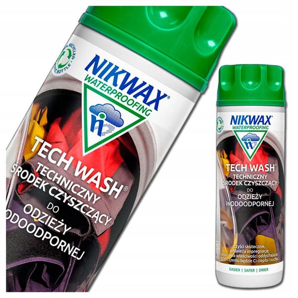 ZESTAW NIKWAX TECH WASH + IMPREGNAT SOFTSHELL PROOF DO PRANIA KURTEK zdjęcie 4
