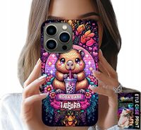 ETUI DO IPHONE 16 PRO MAX - SŁODKA KAPIBARA Z SZEJKIEM, SUPER WZORY