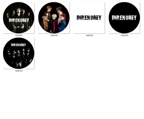Przypinka Dir en Grey DO WYBORU na Arena.pl