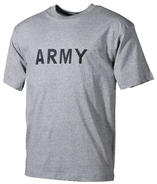 Koszulka US "Army" szara 170 g/m² zdjęcie 1