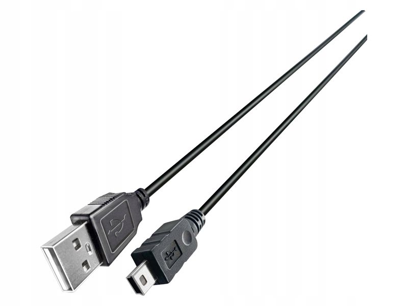 grundig kabel usb, usb-a do usb-mini-b 2.0, 2 m zdjęcie 2