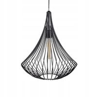 LAMPA WISZĄCA ŻYRANDOL SUFITOWA NOWOCZESNA CZARNA