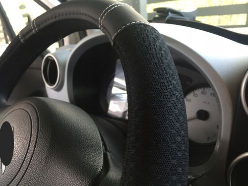 VW Passat B5 B6 B7 Golf 4 5 6 7 Tiguan Touran skóra materiał na kierownice na Arena.pl