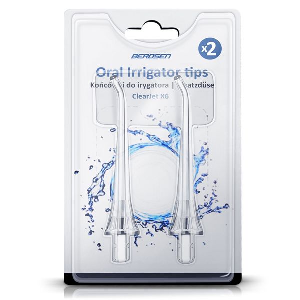 Końcówki do irygatora Berdsen X6 2 szt zdjęcie 1