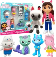 KOCI DOMEK GABI GABBY'S DOLLHOUSE ZESTAW 6 FIGUREK KICIUŚ PANDUŚ NA PREZENT
