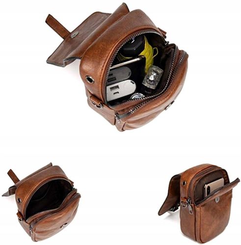 Torebka Damska Skórzana Listonoszka Crossbody Boho na Arena.pl