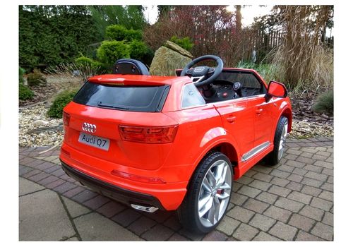 AUTO NA AKUMULATOR AUDI Q7 czerwone na Arena.pl