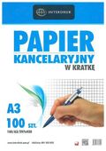 PAPIER KANCELARYJNY W KRATKĘ A3 100 SZT INTERDRUK