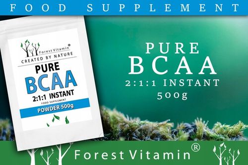 BCAA AMINO INSTANT 2:1:1 500 g MOCNE CZYSTE AMINOKWASY na Arena.pl