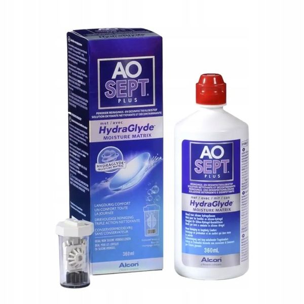 Płyn AOSEPT PLUS HYDRAGLYDE 360ml zdjęcie 3