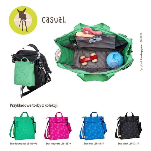 Lassig Casual Label Torba do Wózka Star deep green na Arena.pl