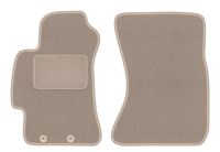 Dywaniki welurowe przednie Subaru Impreza III GH 2007-2013 beżowe