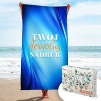 FOTO RĘCZNIK z TWOJEGO ZDJĘCIA NA PREZENT 100x50cm