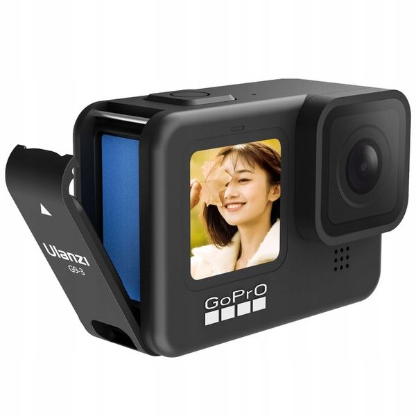 Ulanzi G9-3 Zaślepka Baterii GoPro HERO 10/9 z otworem do ładowania zdjęcie 16