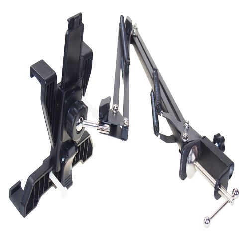 Profesjonalny uchwyt na tablet do blatu, biurka - Wysięgnik aluminiowy na Arena.pl