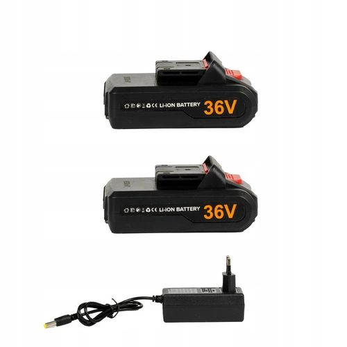 WIERTARKO-WKRĘTARKA AKUMULATOROWA 21V ŻÓŁTA + 2 AKUMULATORY 2.0Ah W na Arena.pl