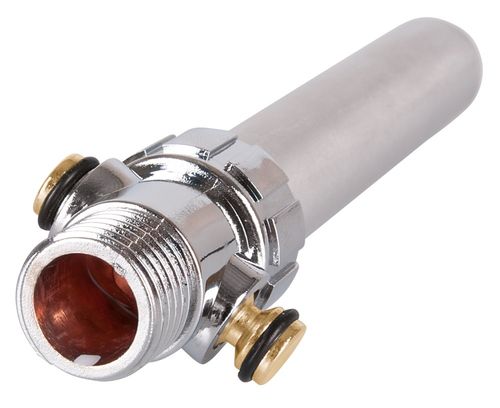 końcówka do prysznica z dyszami srebrna 15,5 cm na Arena.pl