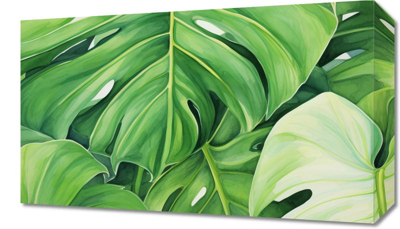 Obraz 50x30cm Tajemnice Liści zdjęcie 1