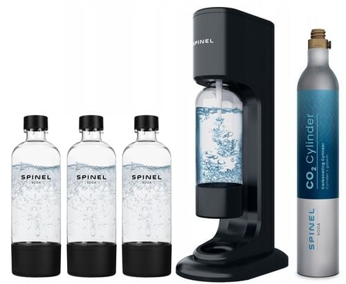 SATURATOR SPINEL SODA BubbleON DO GAZOWANIA WODY - 3 BUTELKI + 6x na Arena.pl