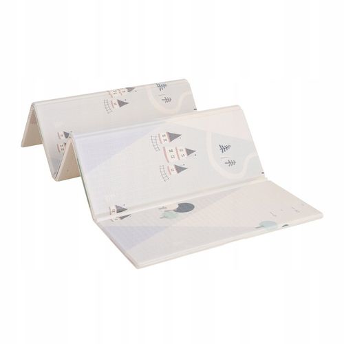 MATA EDUKACYJNA Dla Dzieci składana dwustronna 180x200 KiddyMoon FM-001 na Arena.pl