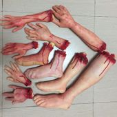 Zestaw Na Halloween - Krwawe CZĘŚCI CIAŁA