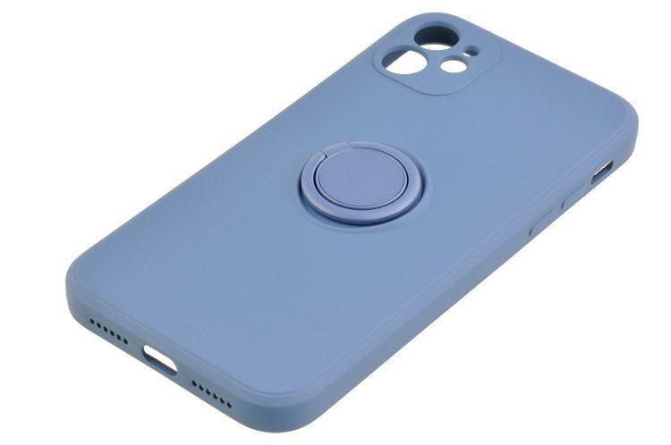 Etui Pastel Ring do Apple iPhone 11 niebieski zdjęcie 4