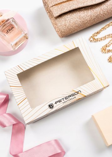 skórzany portfel damski na zatrzask i suwak - peterson na Arena.pl